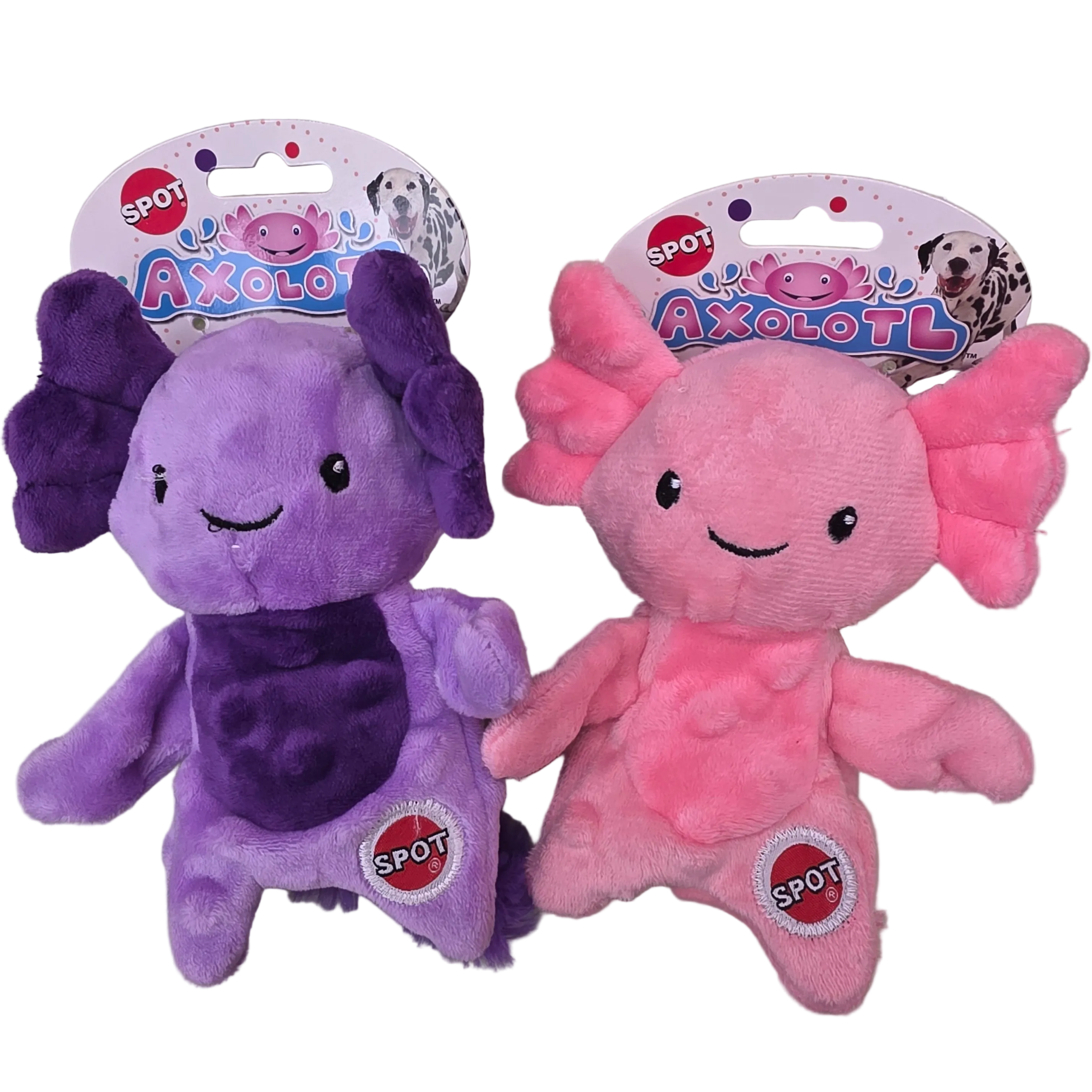 Spot Axolotl Plush Dog Toy, 6"