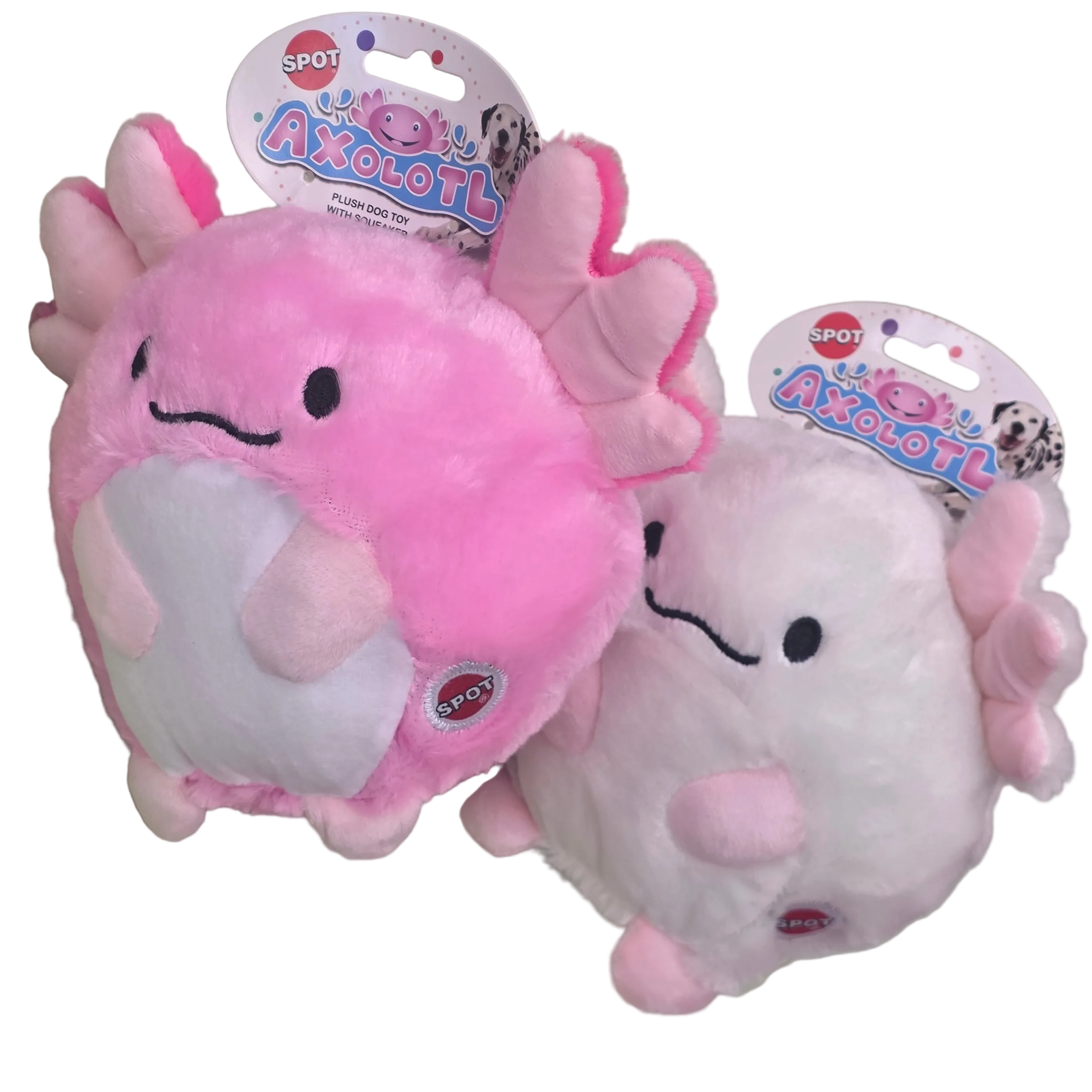 SPOT Axolotl Butter Ball Dog Toy, Medium, 7"
