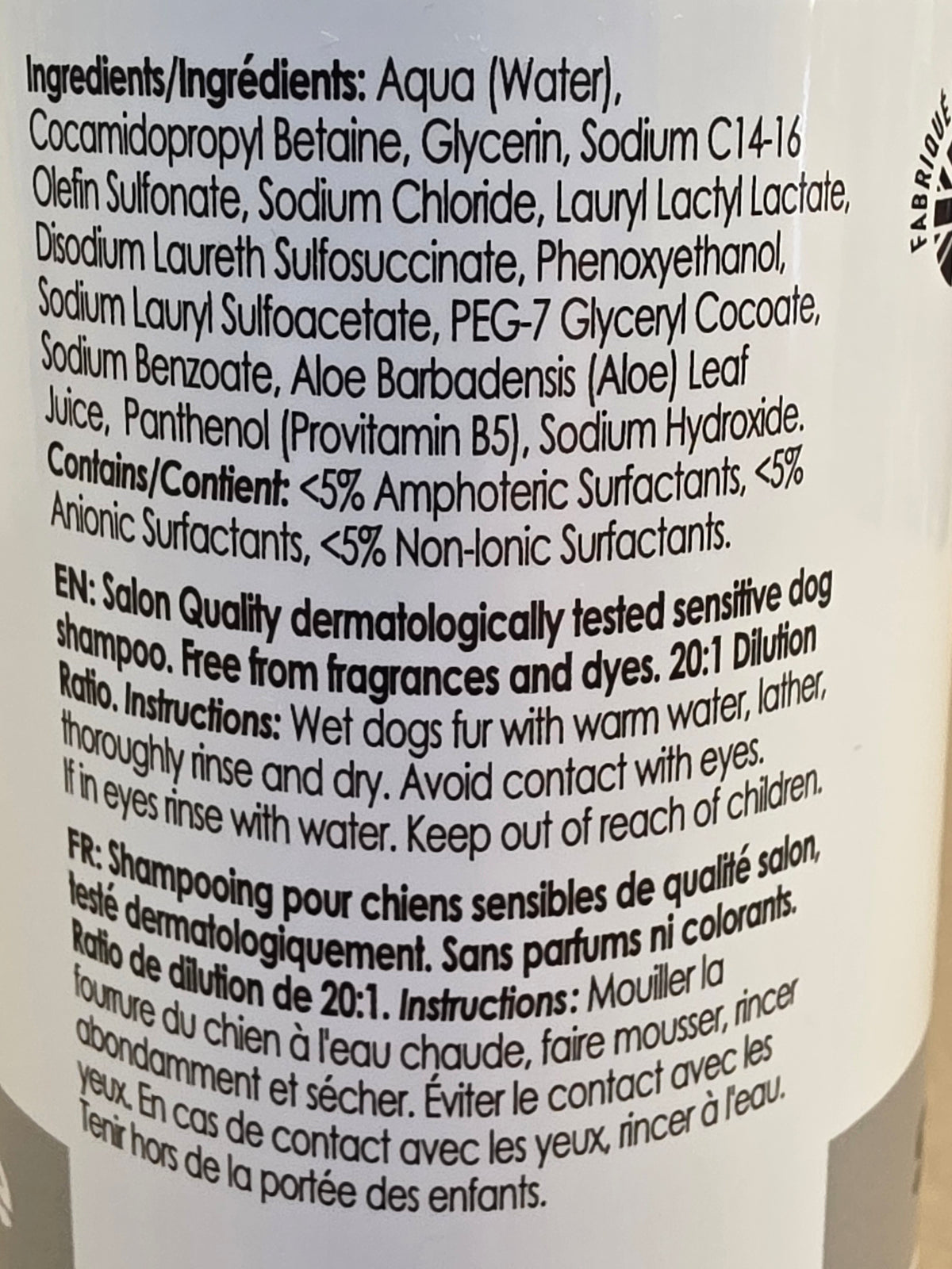 Buddy Care Derma Sensitive Shampoo for Dogs, 500ml