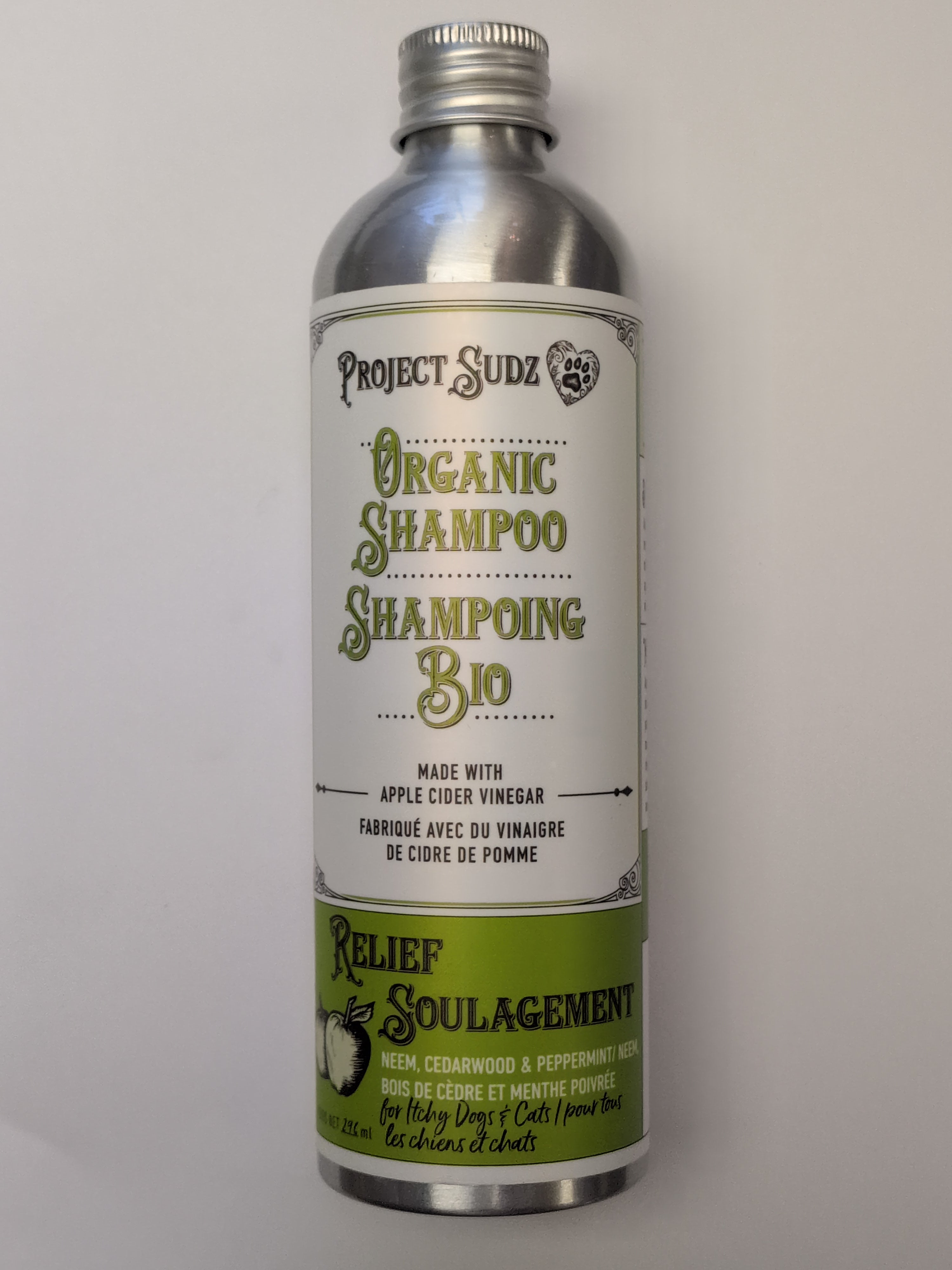 PROJECT SUDZ Relief Liquid Pet Shampoo, 296ml