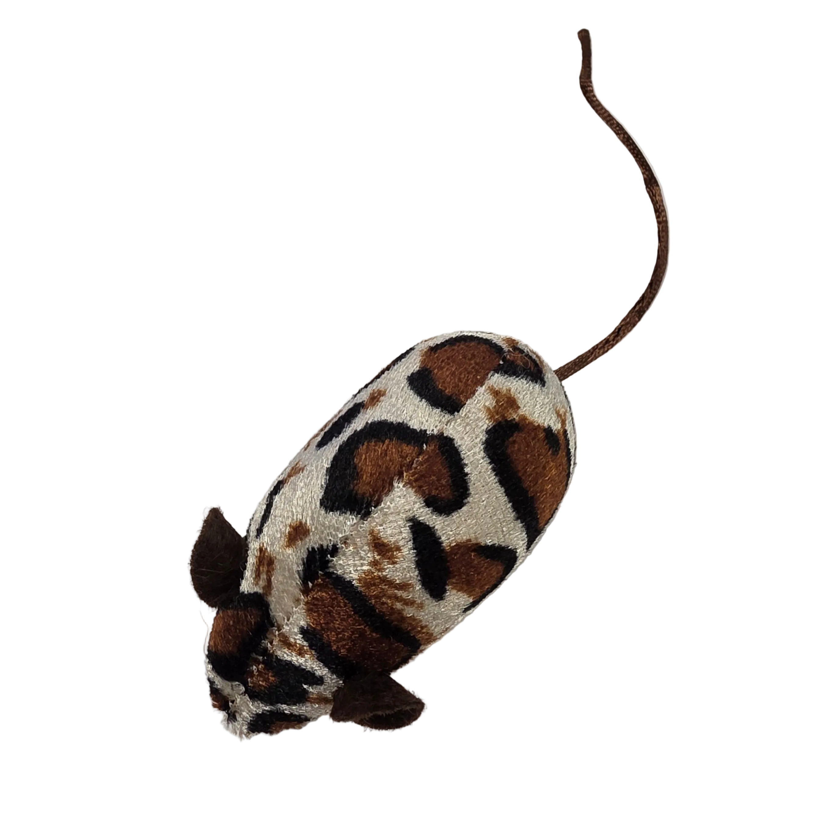 BüD’z Cat Toy, White Beige Mouse