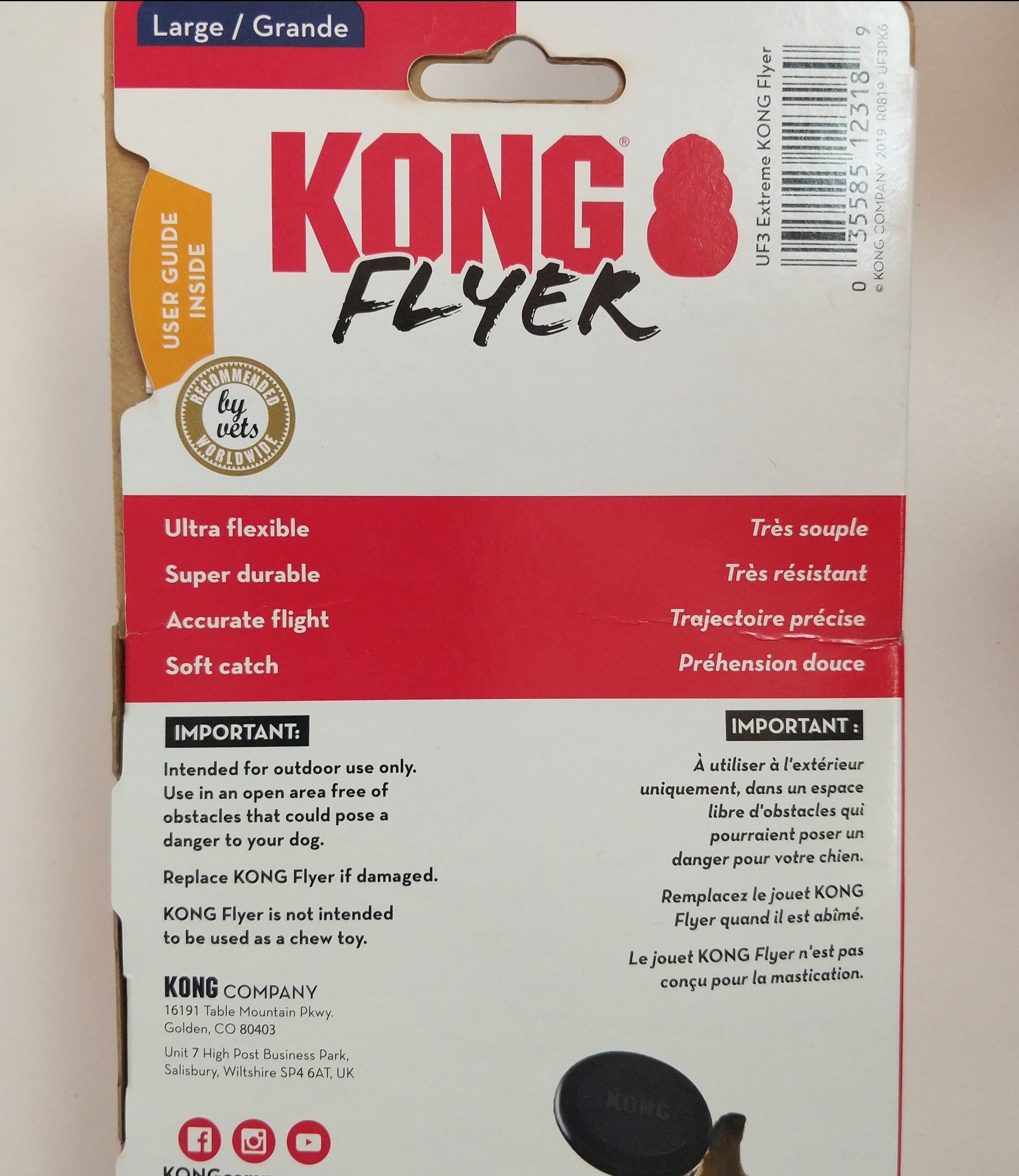 KONG Flyer, Extreme, Large