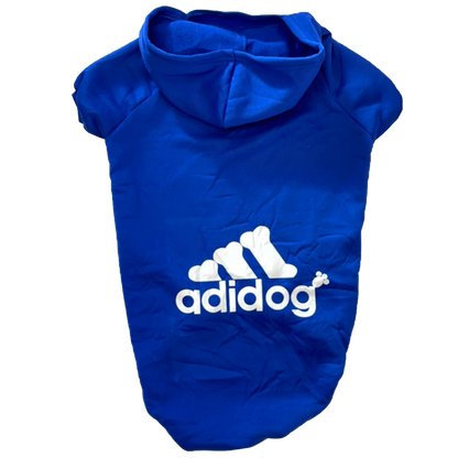 Adidog Hooded Dog Sweatshirt