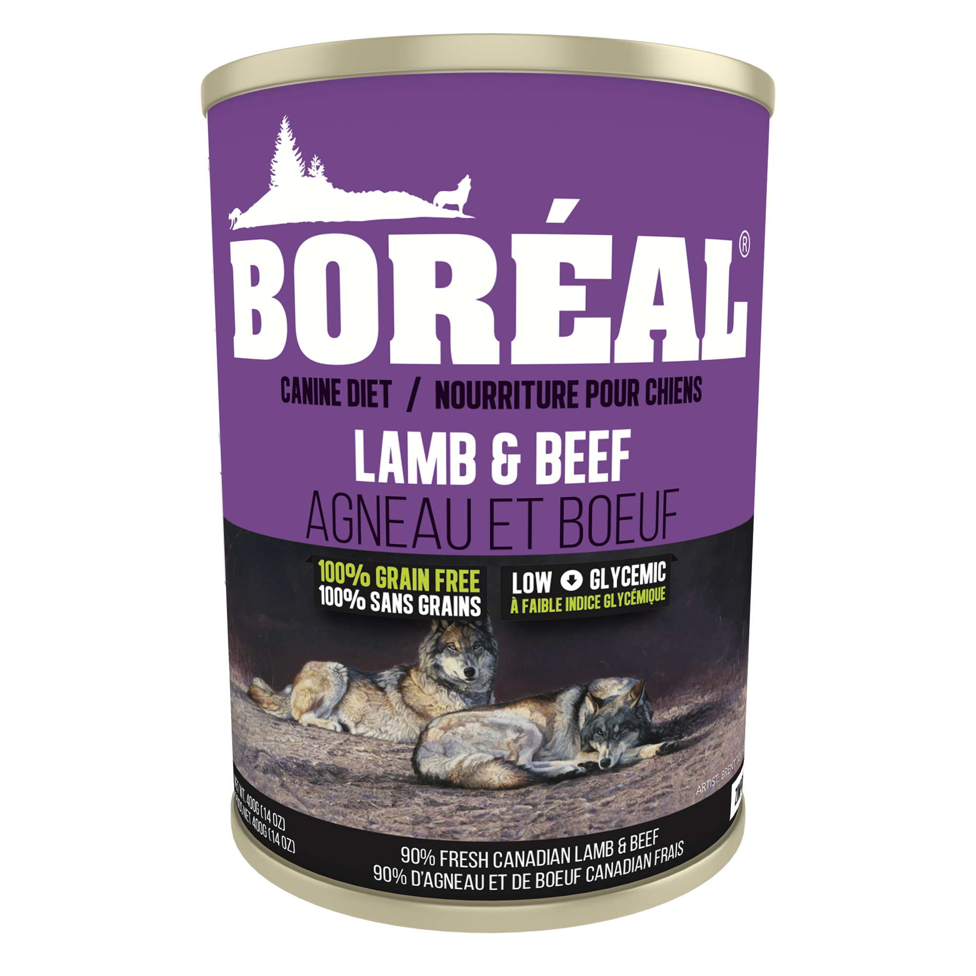 Boréal Functional Canned Dog Food, Big Bear Lamb & Beef