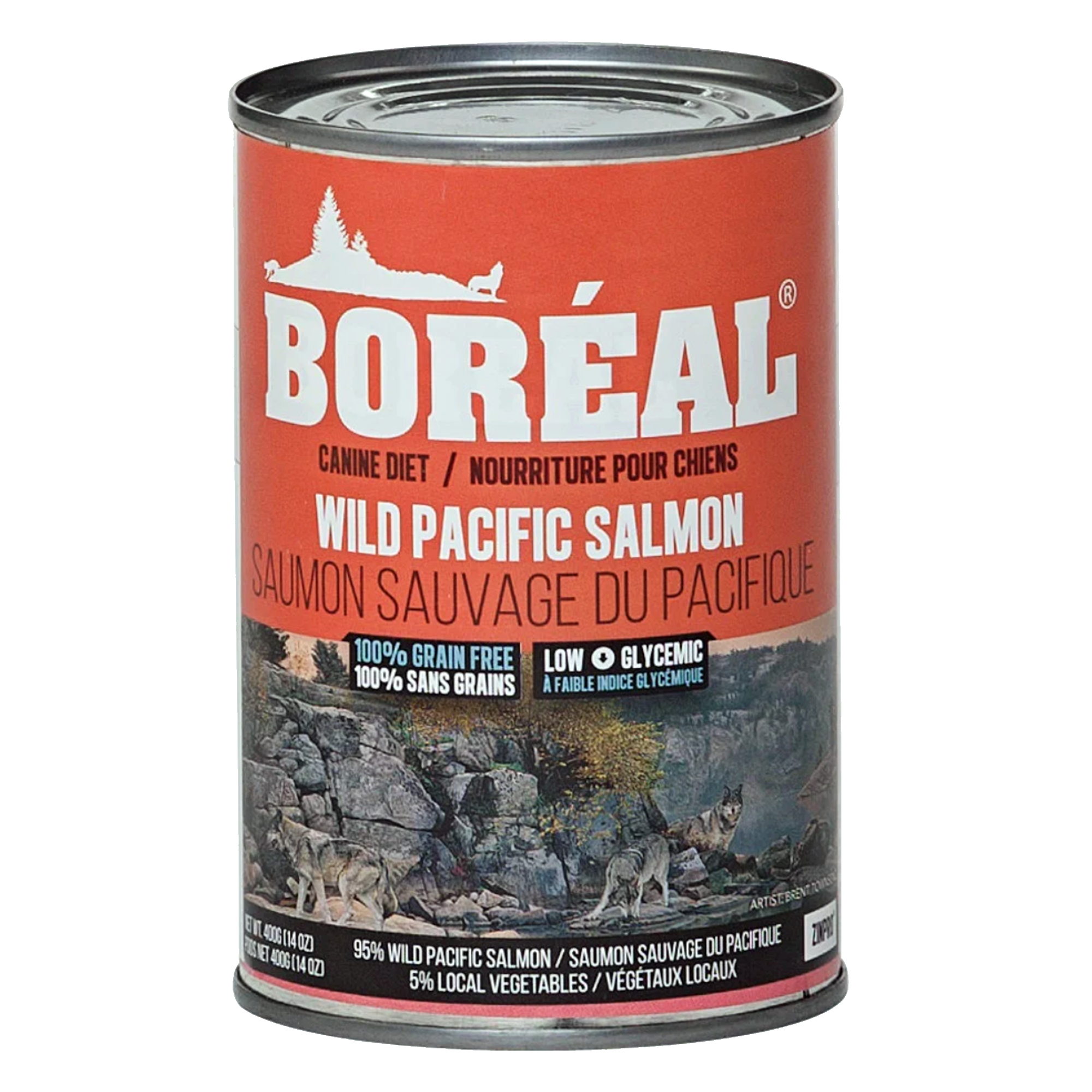 Boréal Functional Canned Dog Food, Wild Pacific Salmon