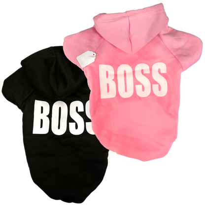Boss Dog Hooded Sweatshirt for Dogs