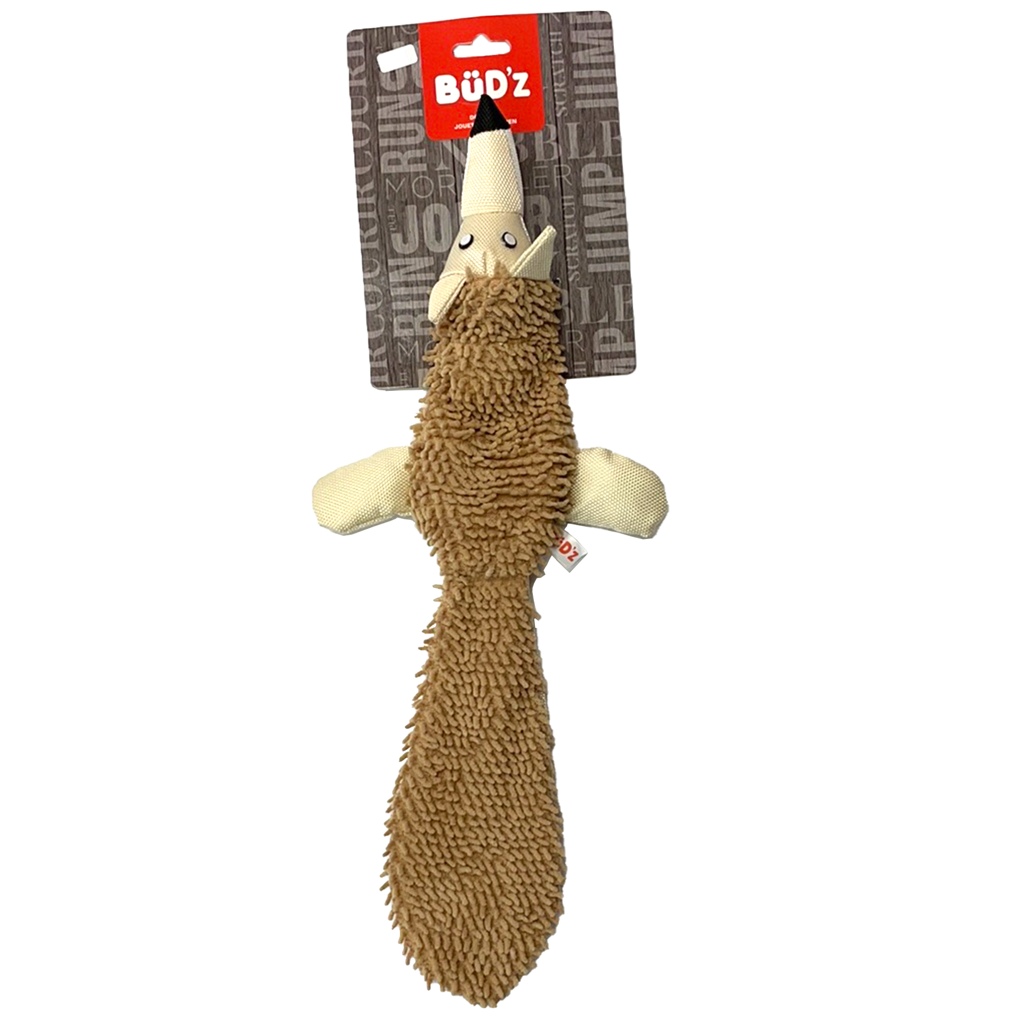 Jouet pour chien BüD'z avec poche cachée, renard 17"