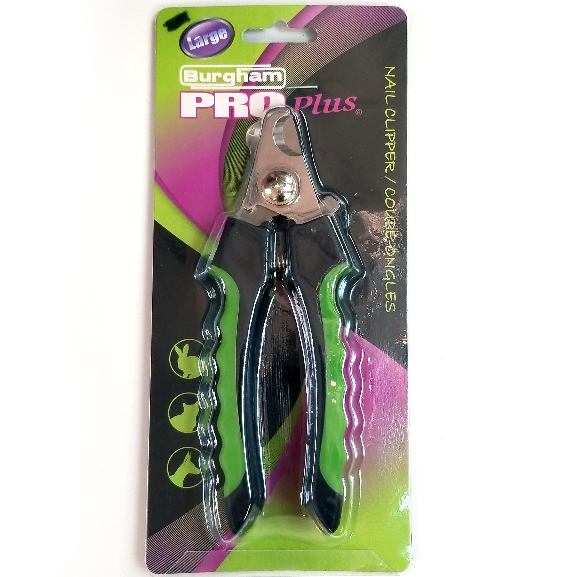 Burgham Pro Plus Nail Clippers, Large