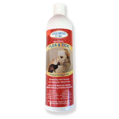 Cardinal Flea & Tick, Dog & Cat Shampoo (473ml)