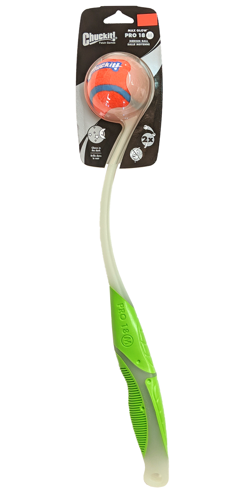 Chuckit ! Fetch Games Max Glow, balle moyenne