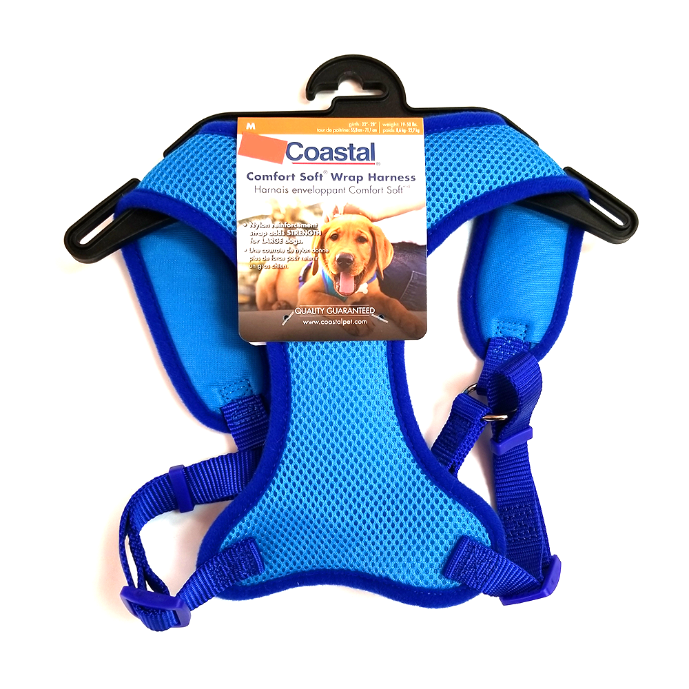 Harnais Coastal Comfort Soft Wrap, bleu