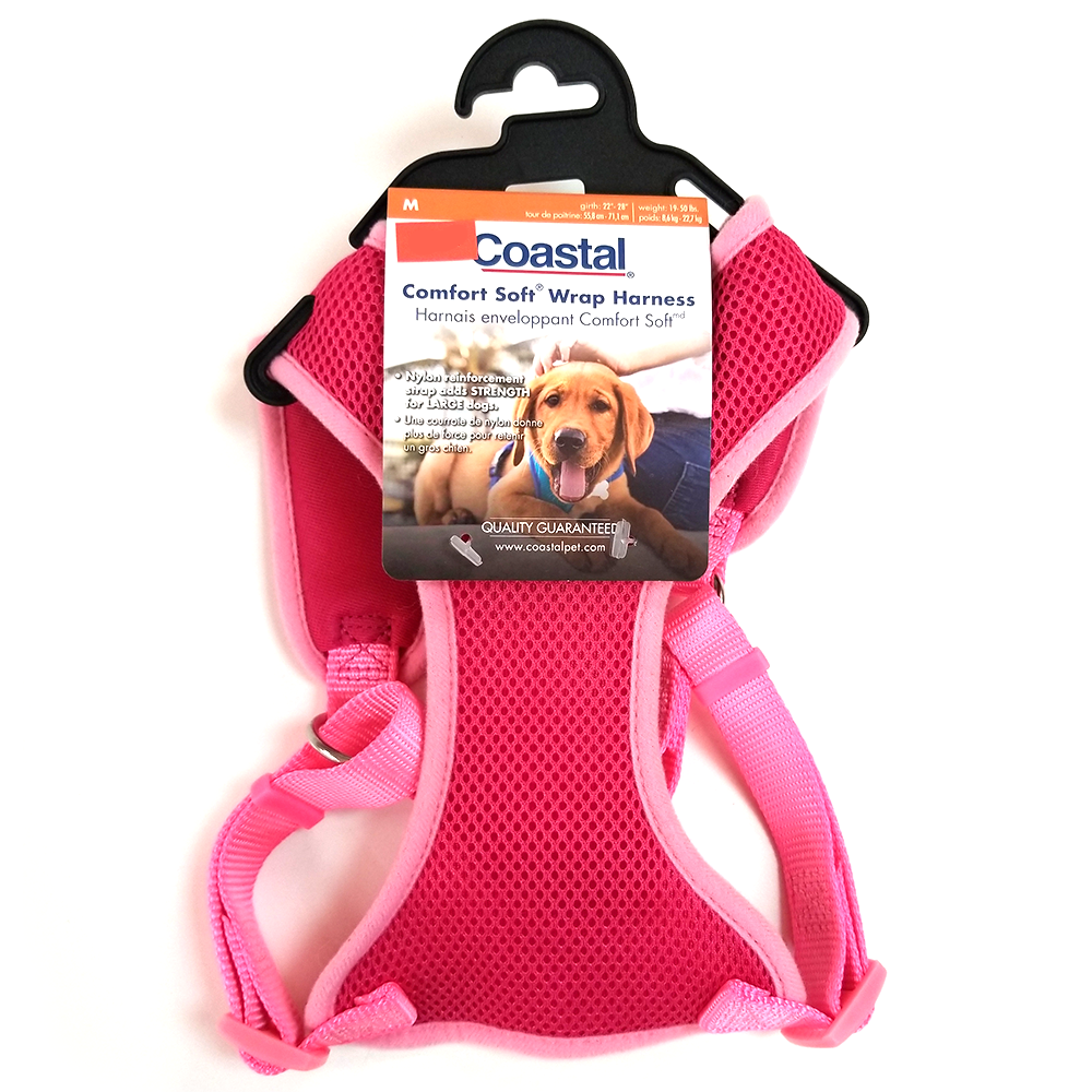 Harnais Coastal Comfort Soft Wrap, rose