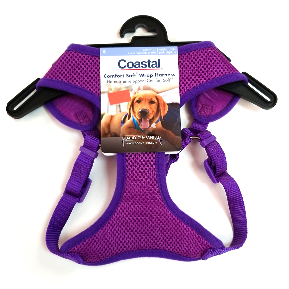 Coastal Comfort Soft Wrap Harness, Purple