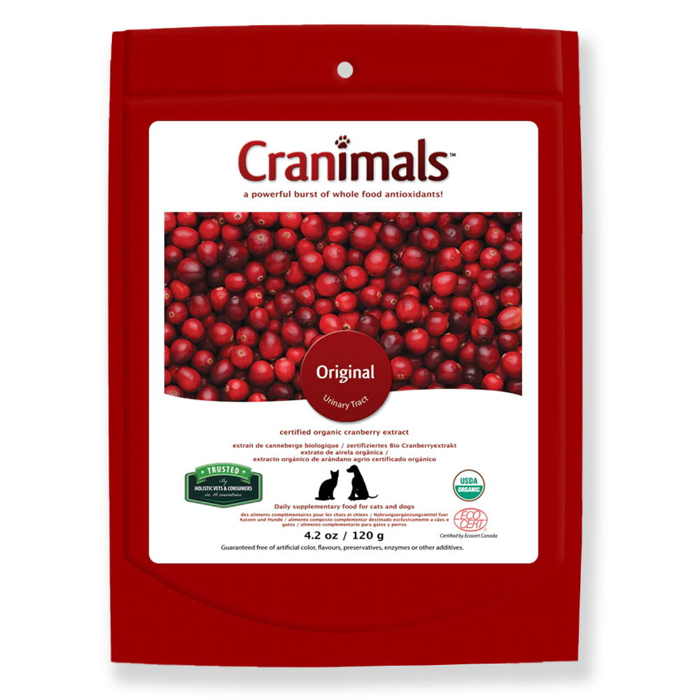 Cranimals Supplément urinaire original pour chat ou chien (120 g)