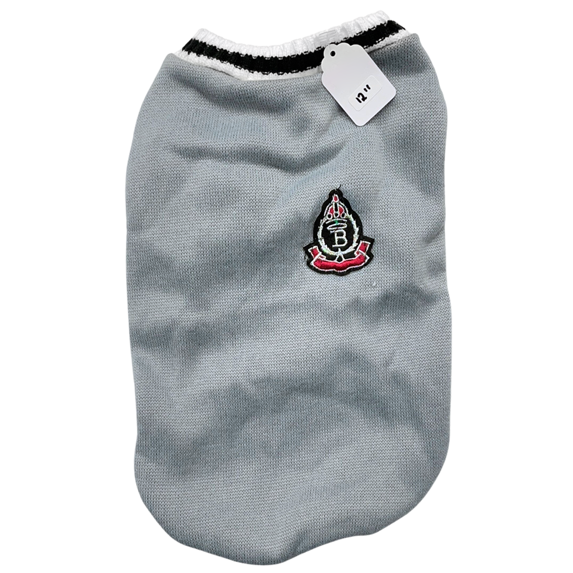 Pull pour chien doublé en polaire à crête