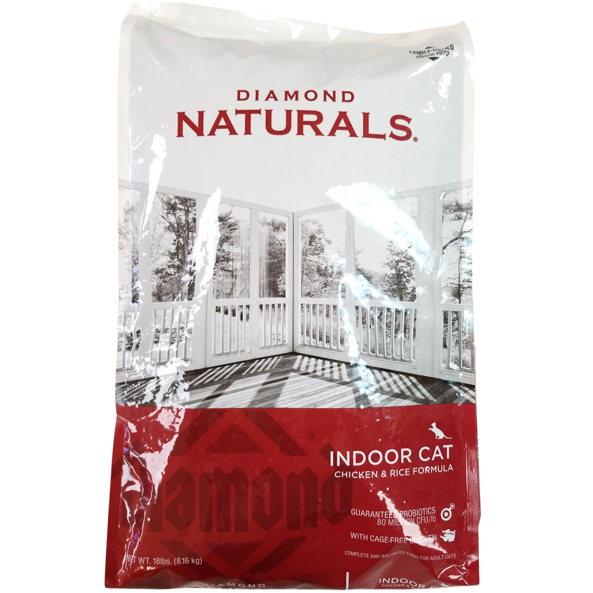 Nourriture pour chat d'intérieur Diamond Naturals, formule poulet et riz, 18 lb