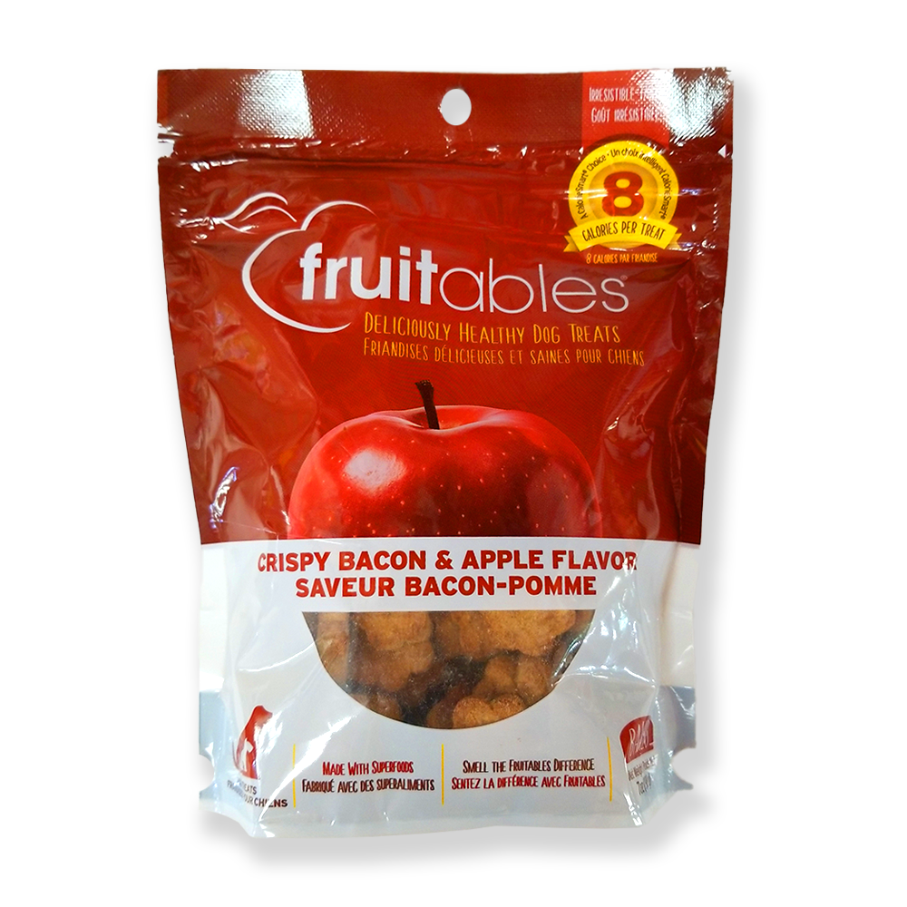 Friandises croustillantes au bacon et aux pommes Fruitables (190g)
