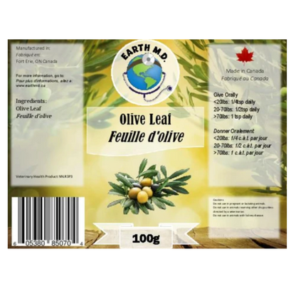Earth M.D Olive Leaf Powder Antifungal (100g)