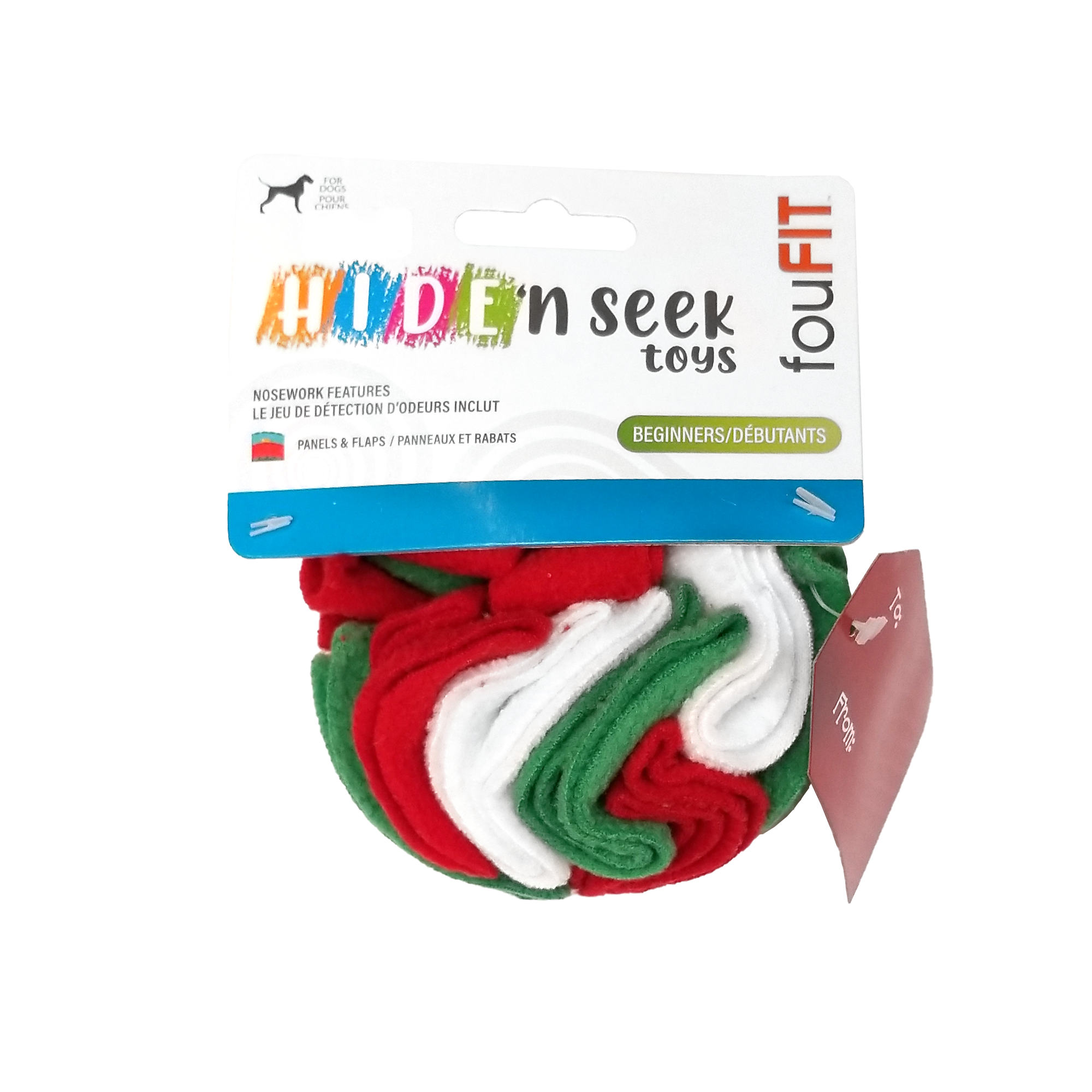 Jouet cache-cache FouFit pour petits chiens