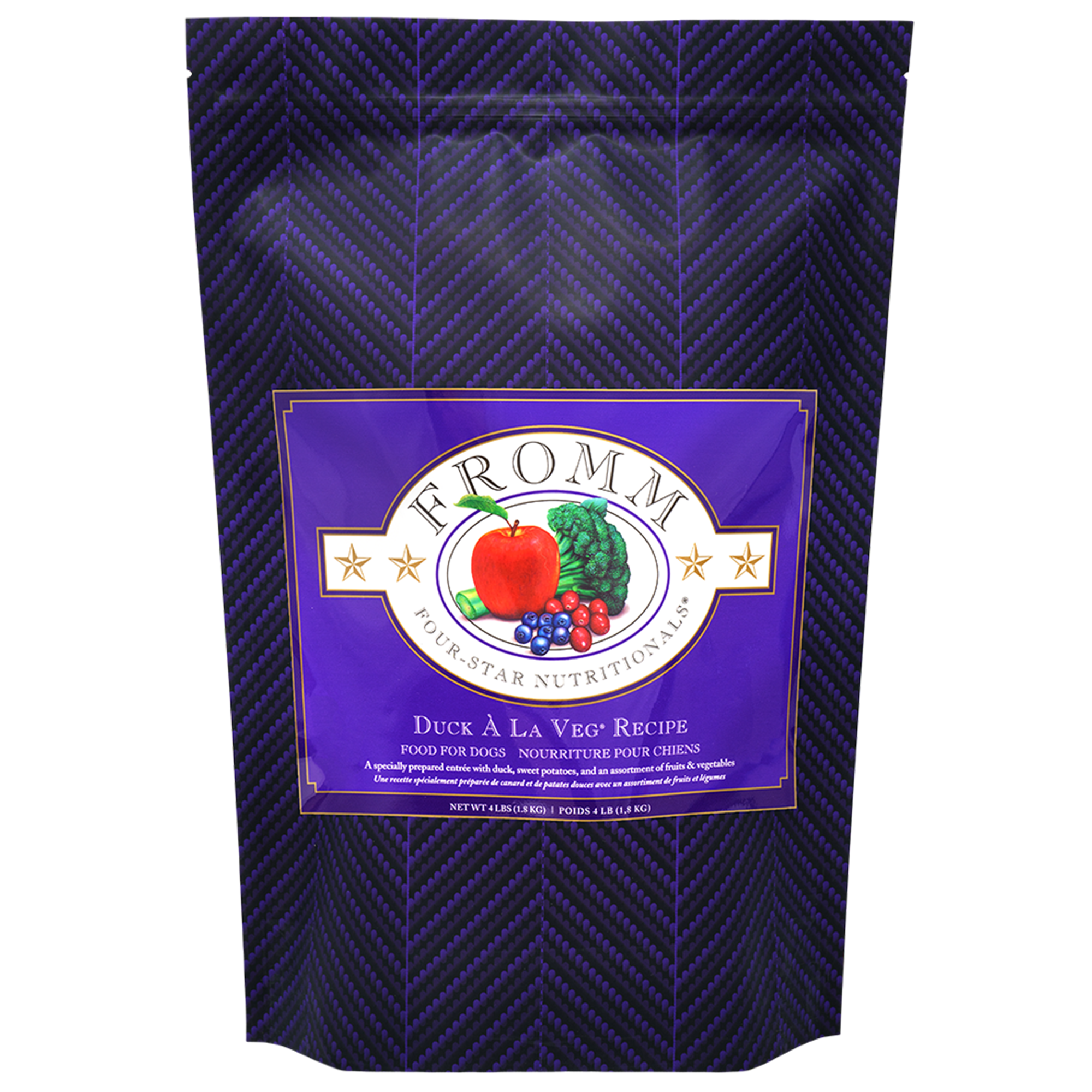Fromm Four-Star Nutritionals Dog Food, Grain-Free, Duck À La Veg Recipe