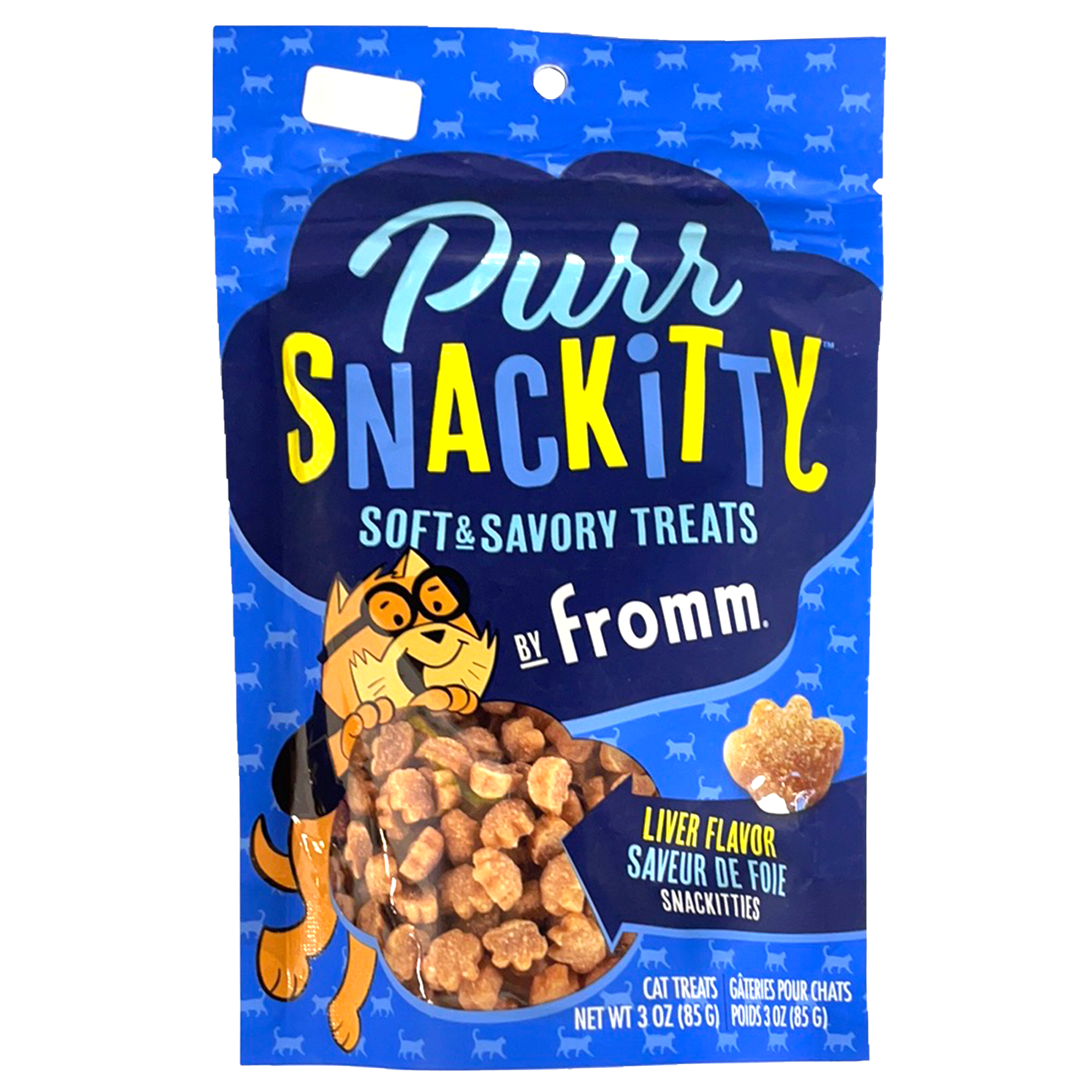 Fromm Purr Snackitty Friandises douces et salées pour chat, 85 g