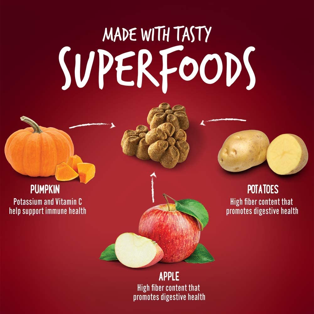 Friandises croustillantes au bacon et aux pommes Fruitables (190g)