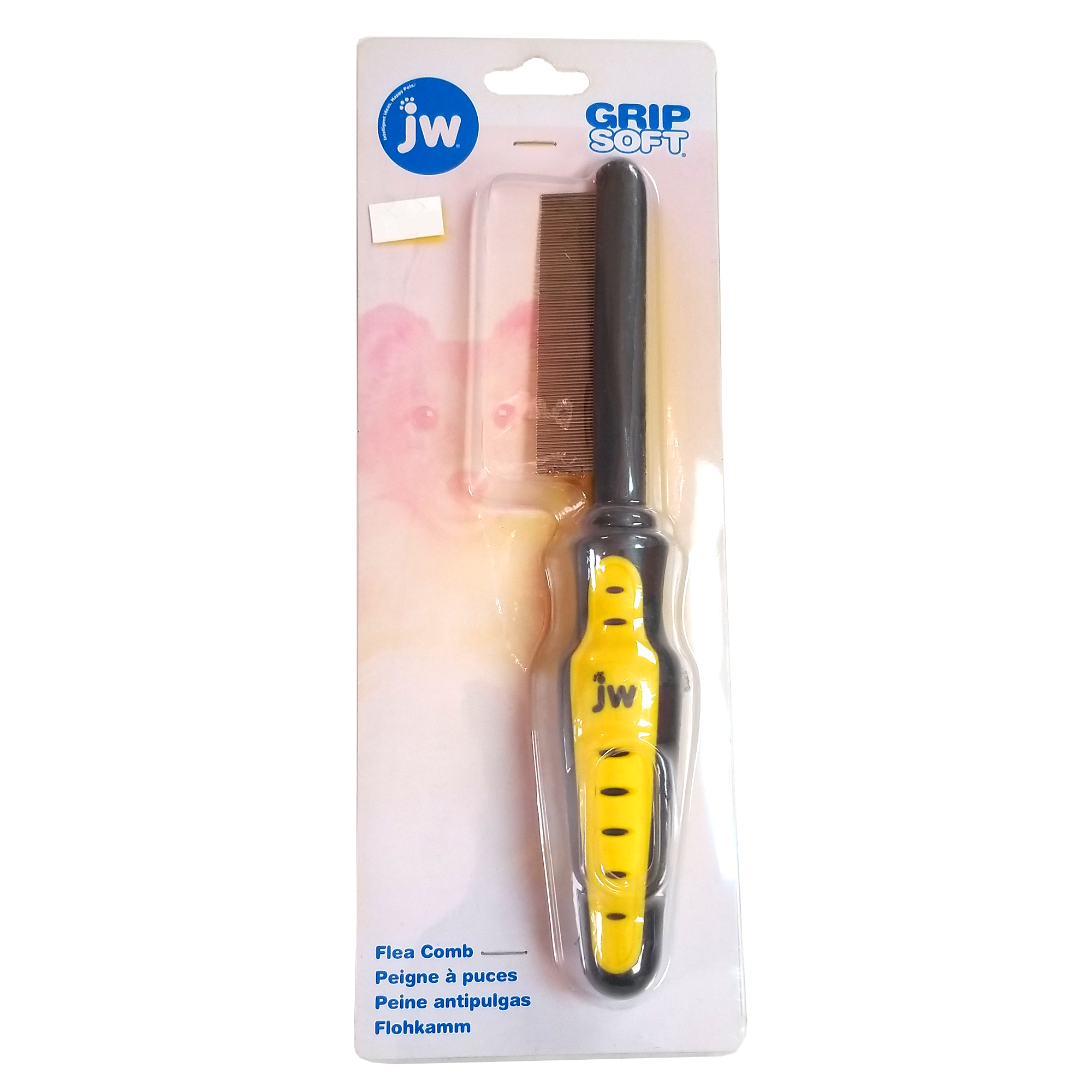 JW Grip Soft Fine Tooth Flea Comb