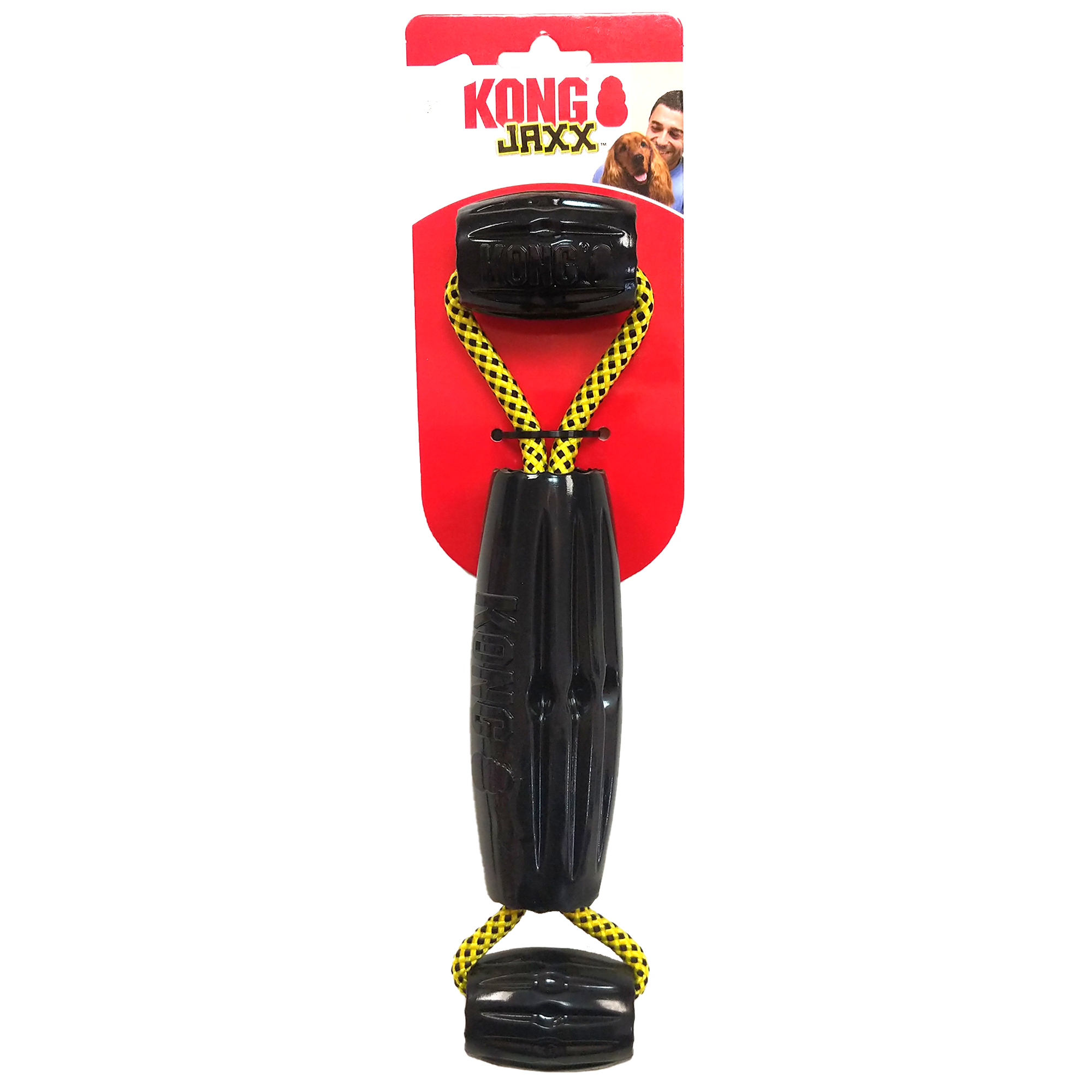 KONG Jaxx Triple Barrel Chew Toy, Large