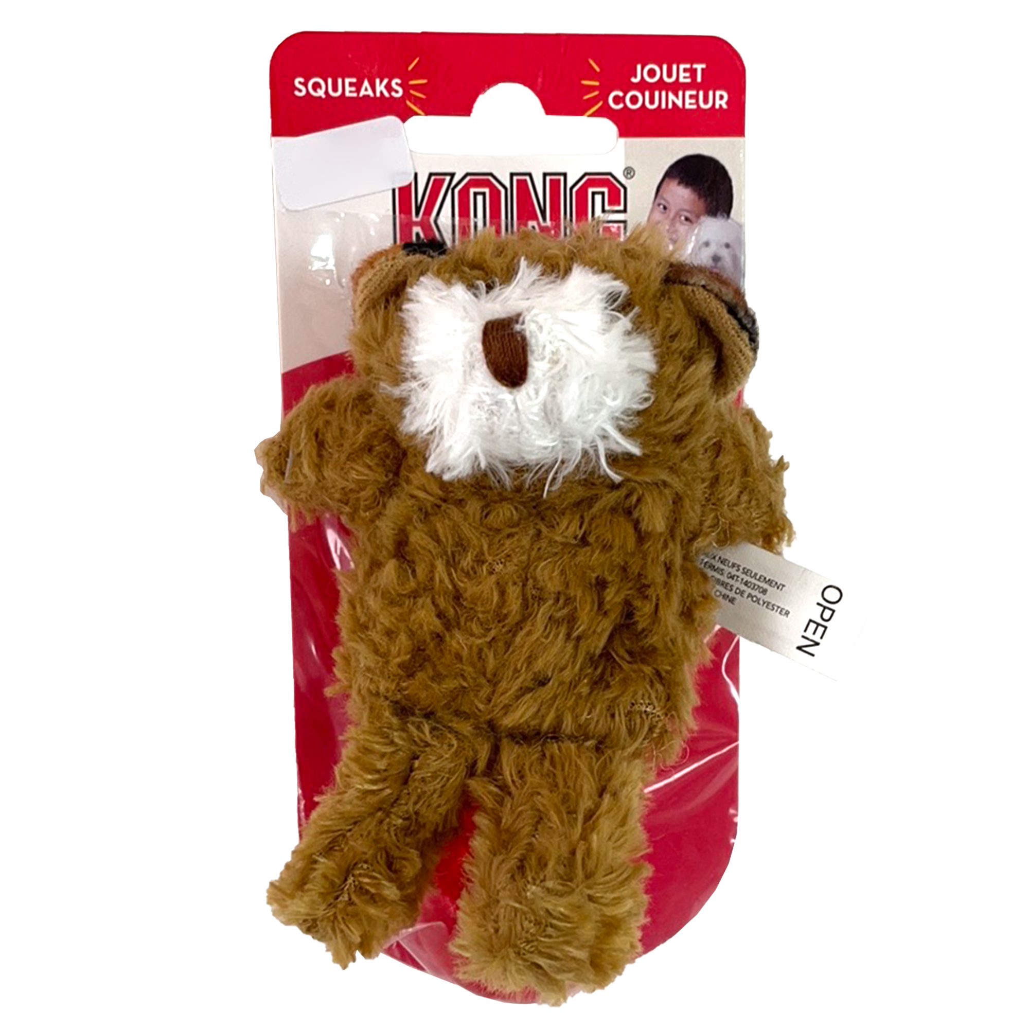KONG Dr. Noyz Jouet pour Chien, Ours, XS