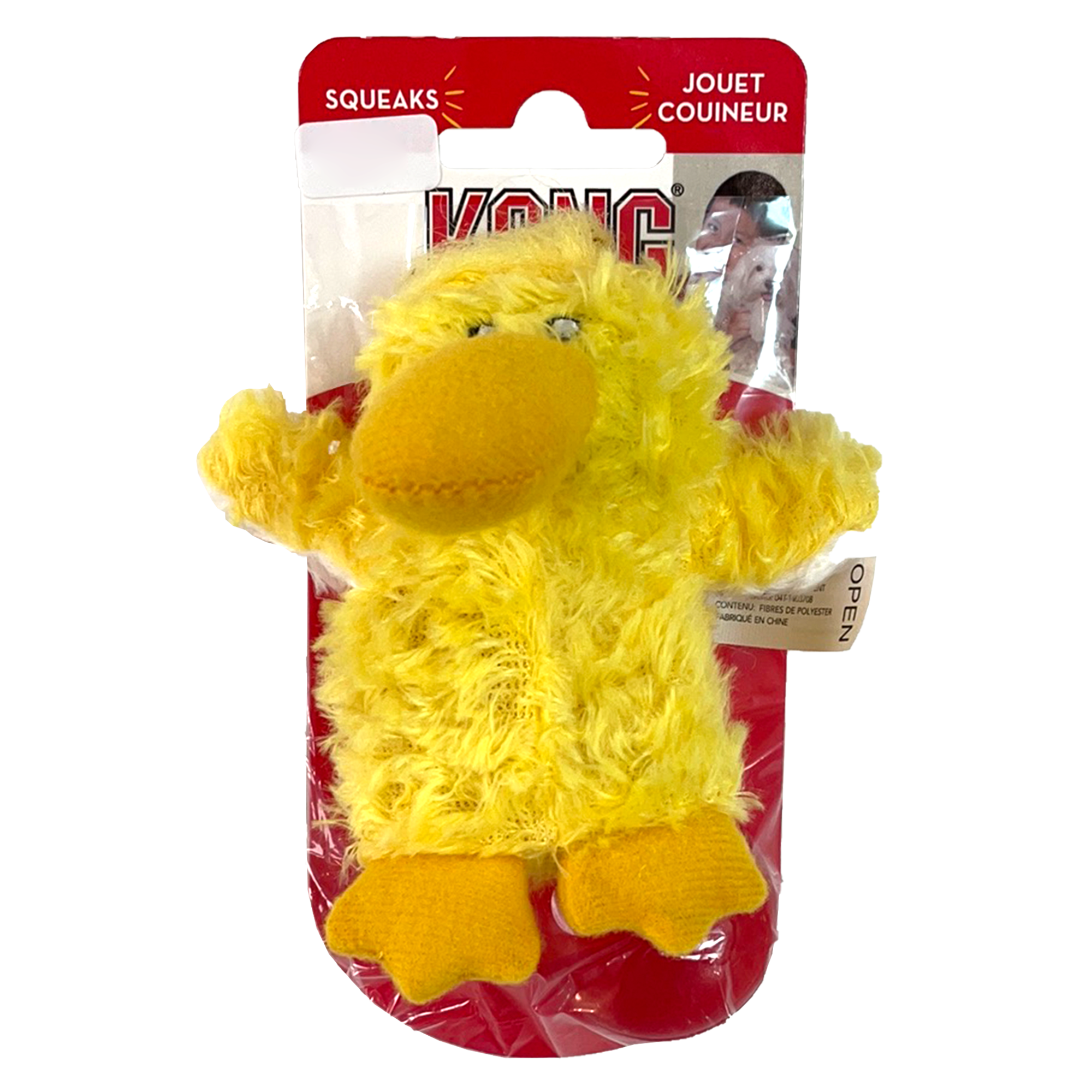 KONG Dr. Noyz Jouet pour Chien, Canard, XS