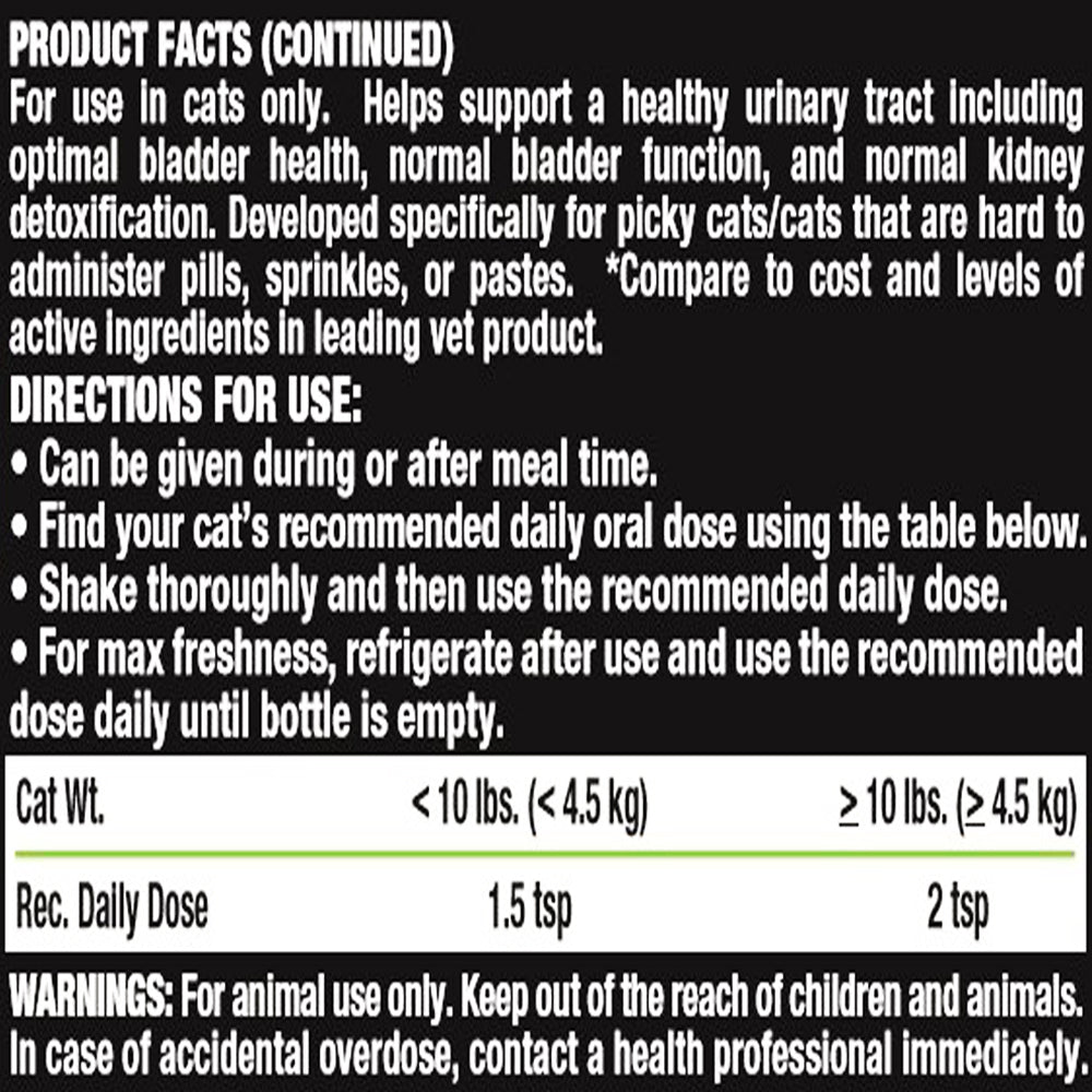 Liquid Vet Support pour hanches et articulations pour chats (237 ml)