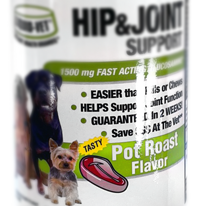 Liquid Vet Hip & Joint Support for Dogs, Pot Roast Flavour (946ml)