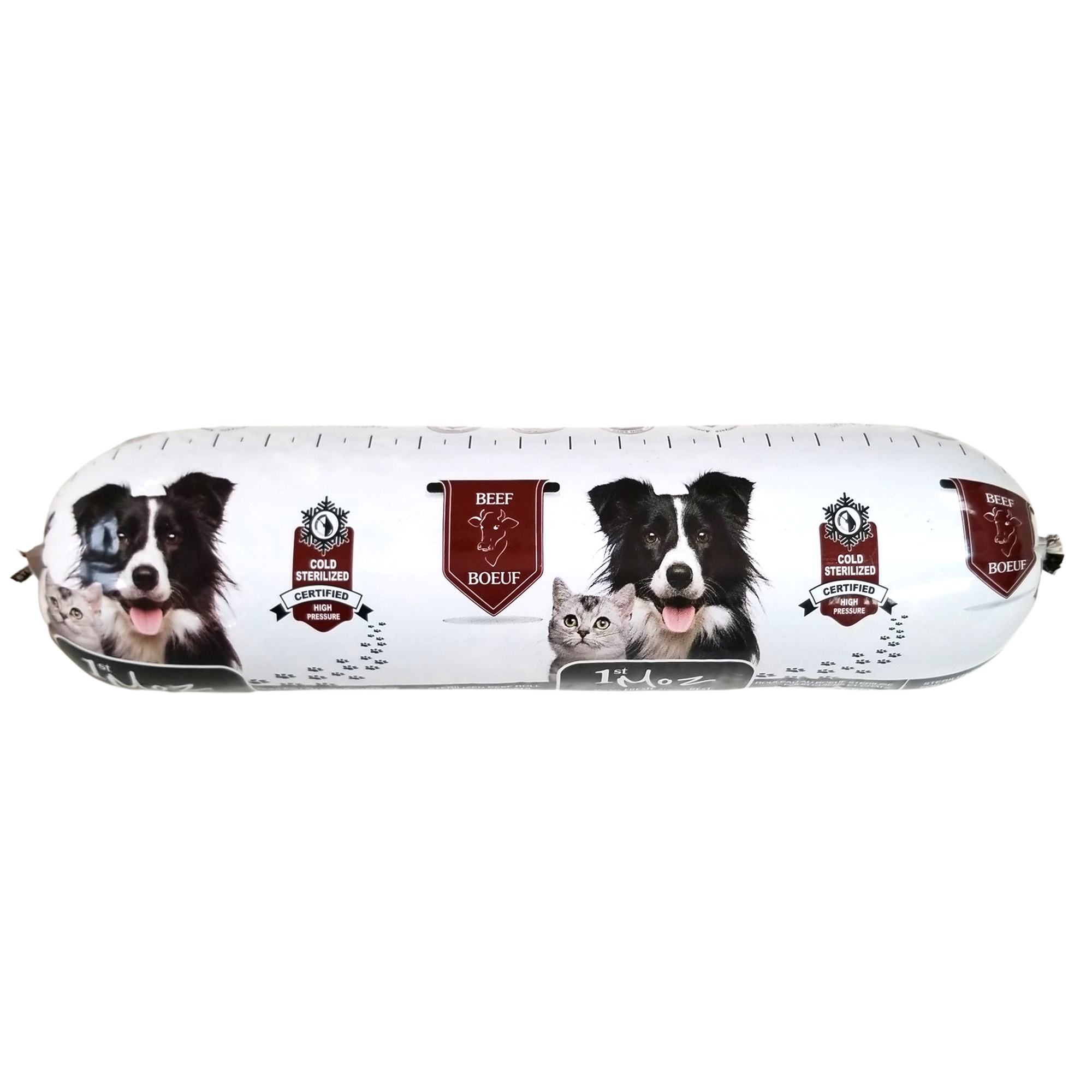 Moz 1st Sterilized Beef Roll For Dogs Cats 900g Little