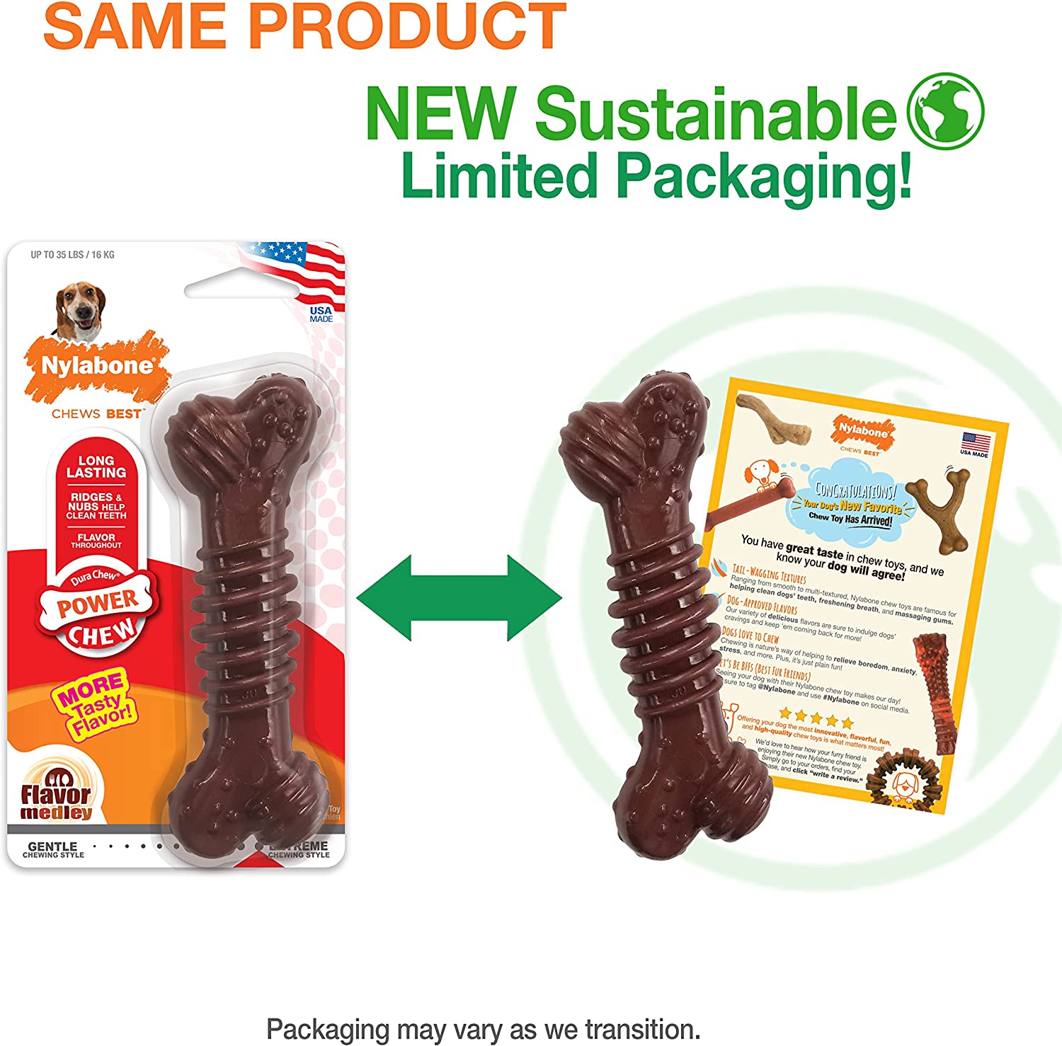 Nylabone Power Chew, mélange de saveurs, loup