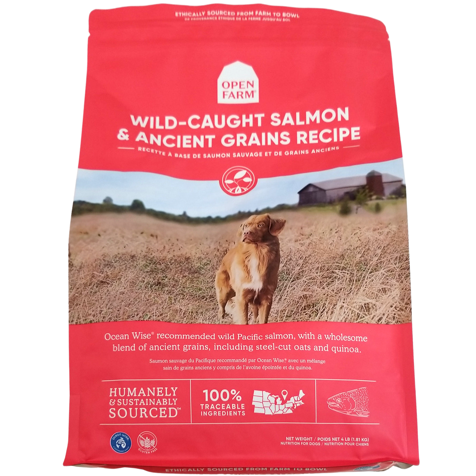 Open farm 2025 wild caught salmon