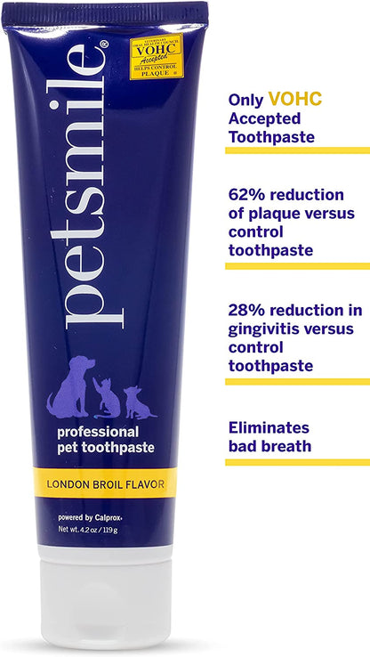 Petsmile Professional Pet Toothpaste London Broil Flavor (70g)