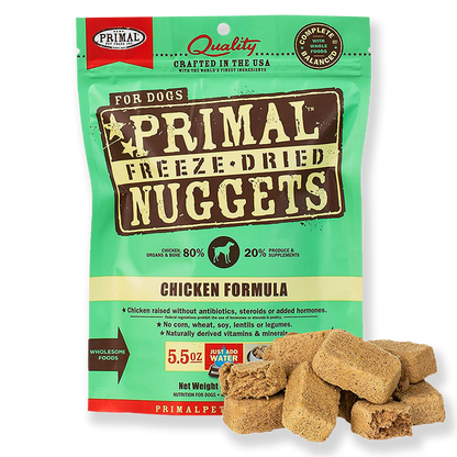 Primal Freeze Dried Chicken Nuggets (396g)