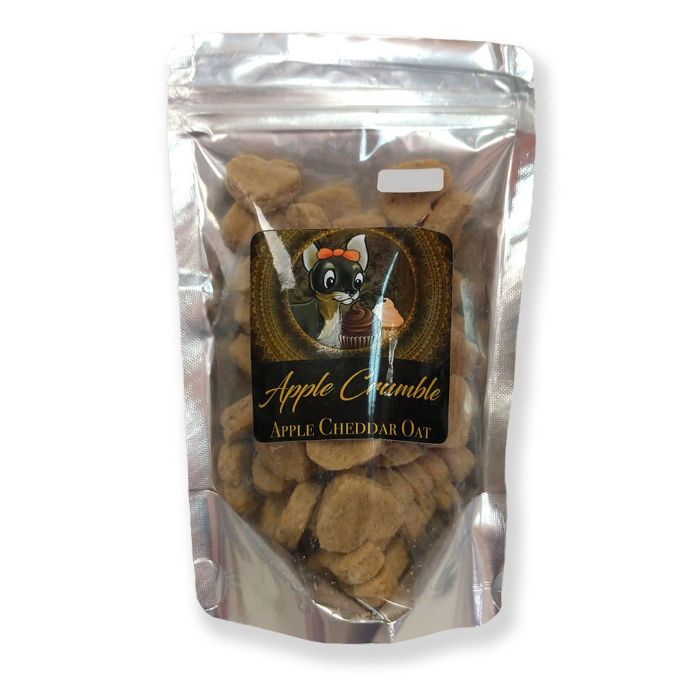 Pup Cakes Apple Crumble, Apple Cheddar Oat, Training Treats