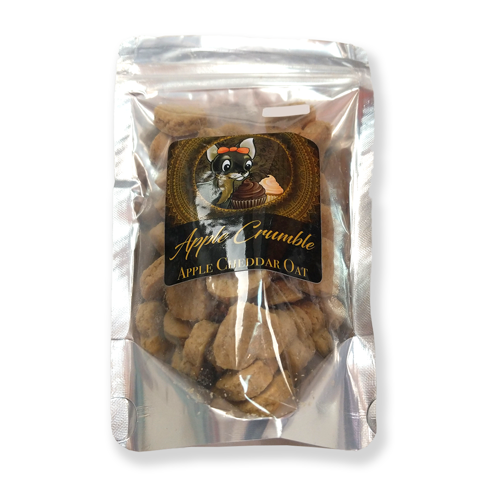 Pup Cakes Apple Crumble, Apple Cheddar Oat, Training Treats