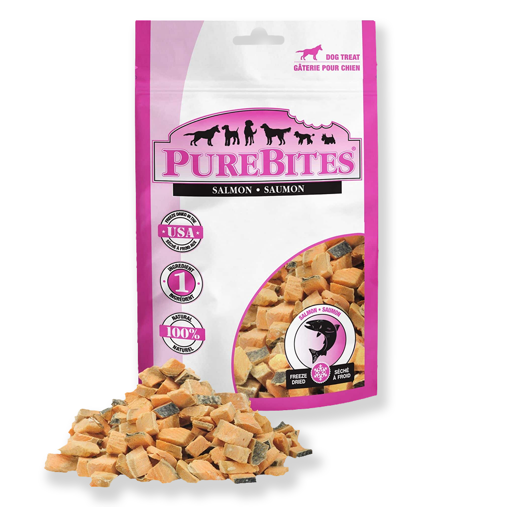 Friandises au saumon lyophilisé PureBites (70g)