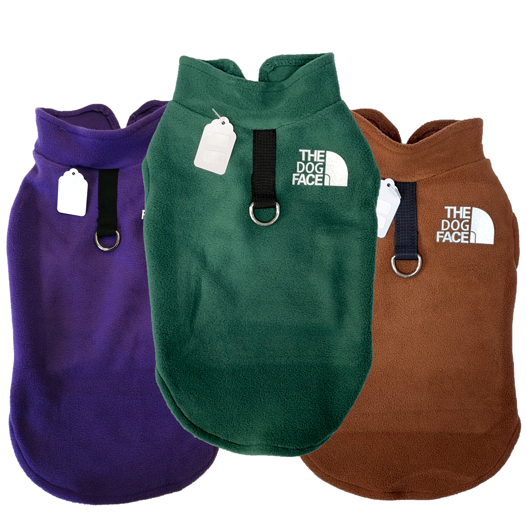 The Dog Face - Pull en micropolaire pour promenade pour chien