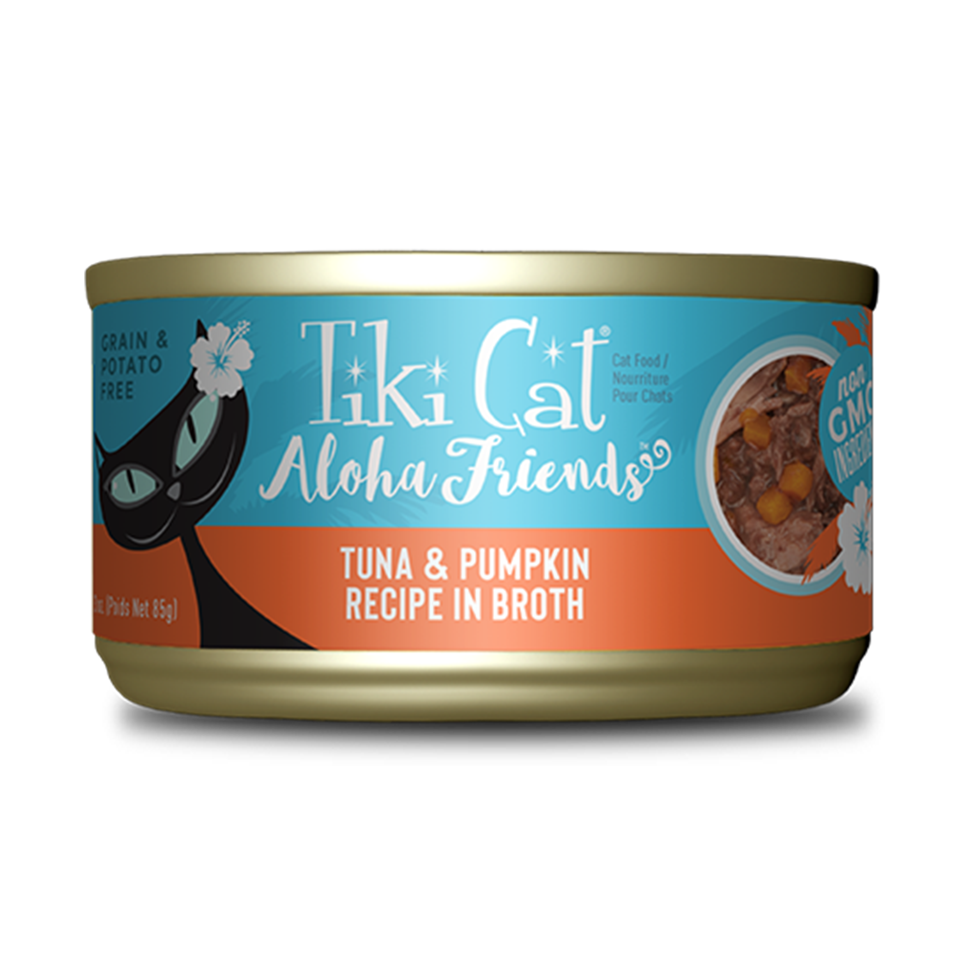 Tiki Cat Aloha Friends Tuna & Pumpkin