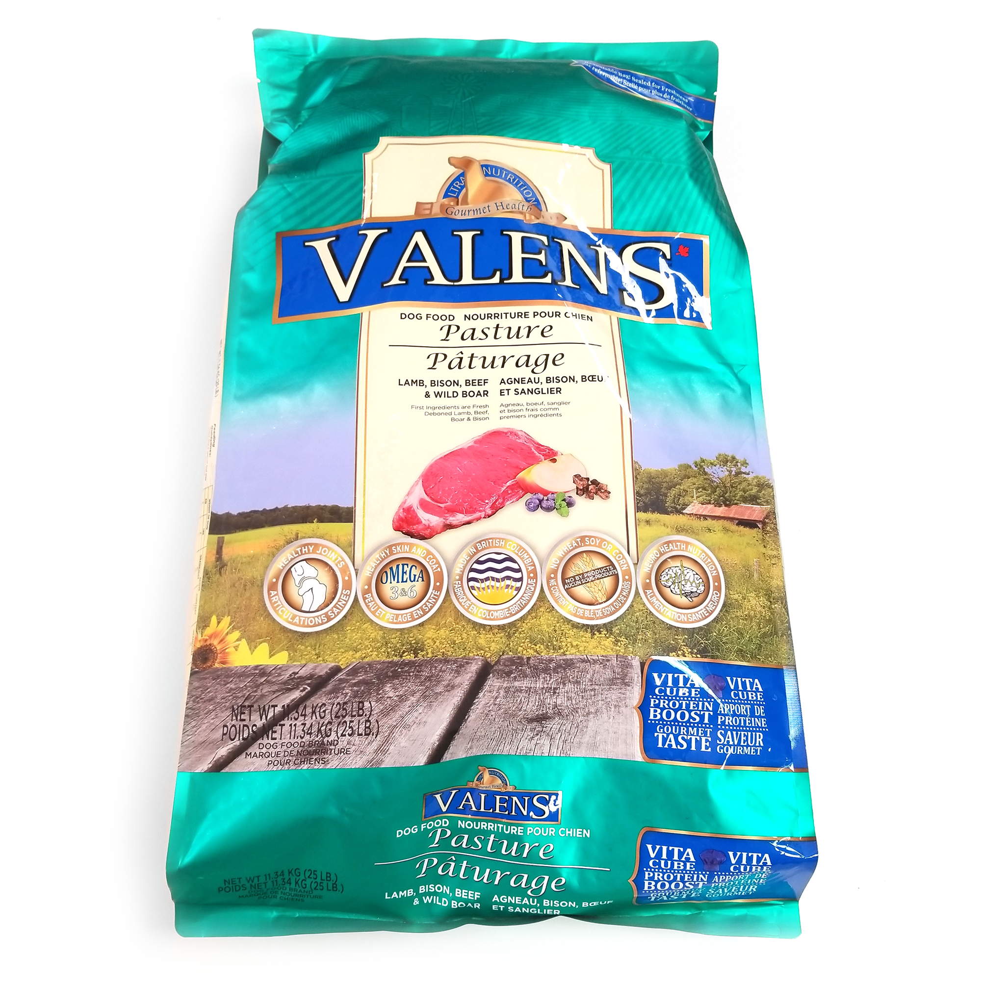 Valens Dog Food, Grain-Free, Pasture, Lamb, Bison, Beef & Wild Boar