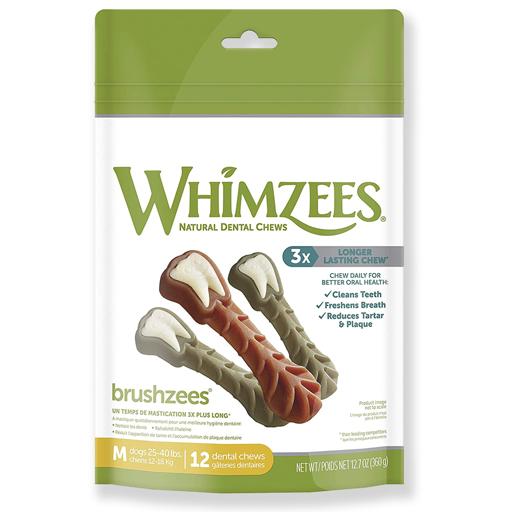 Whimzees Produits à mâcher dentaires naturels pour chiens