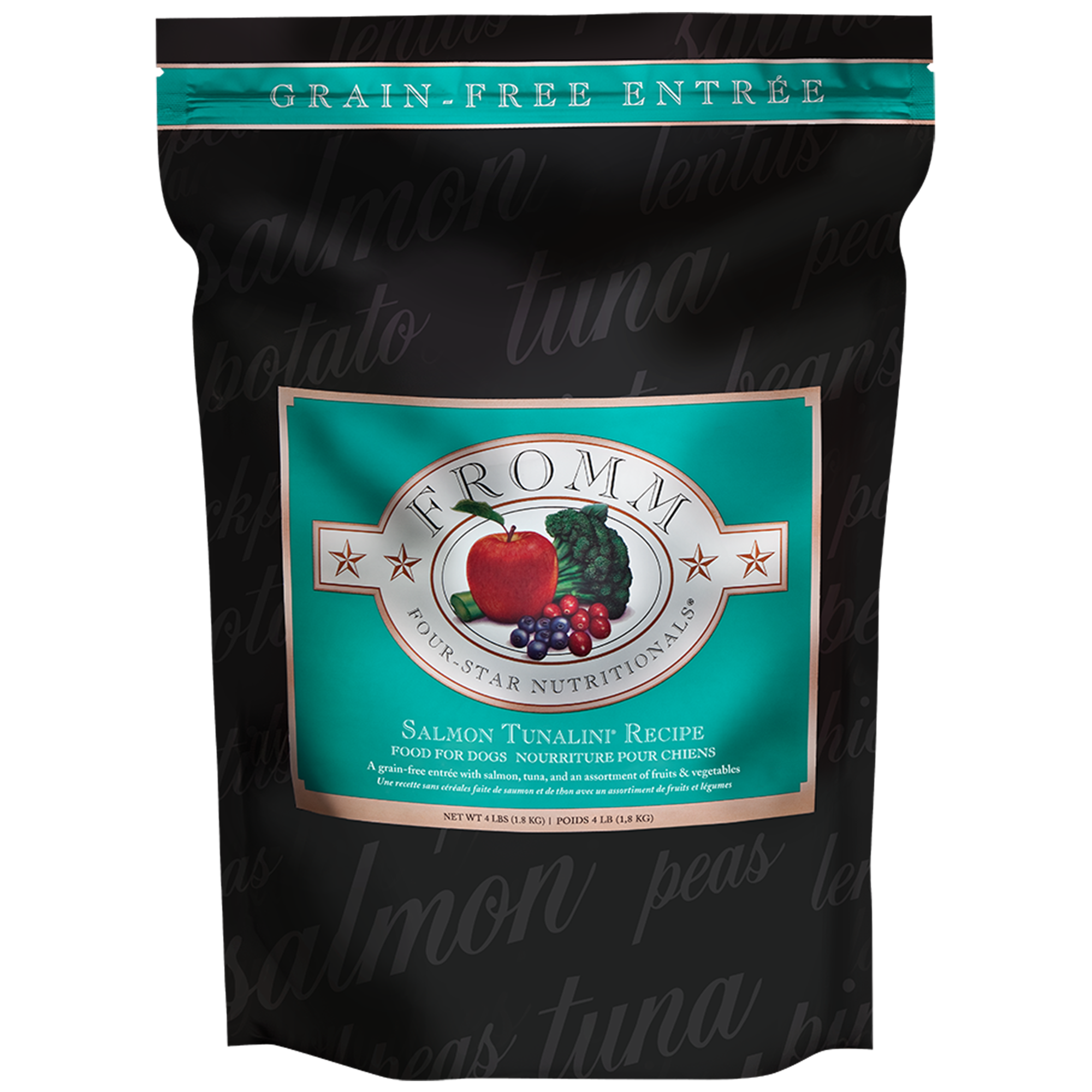 Fromm Four-Star Nutritionals Dog Food, Grain-Free, Salmon Tunalini Recipe