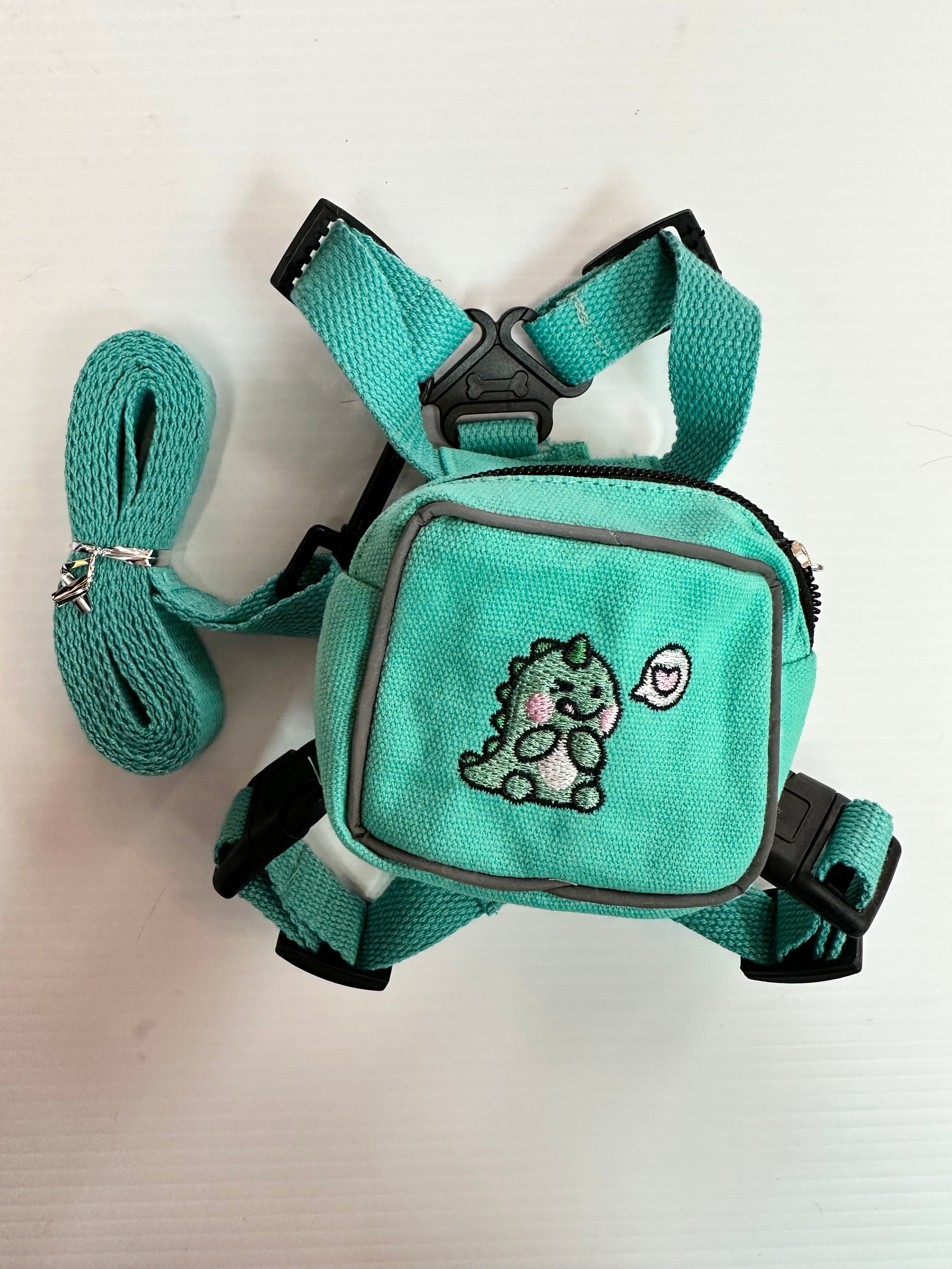 Back Pack Harness with Leash