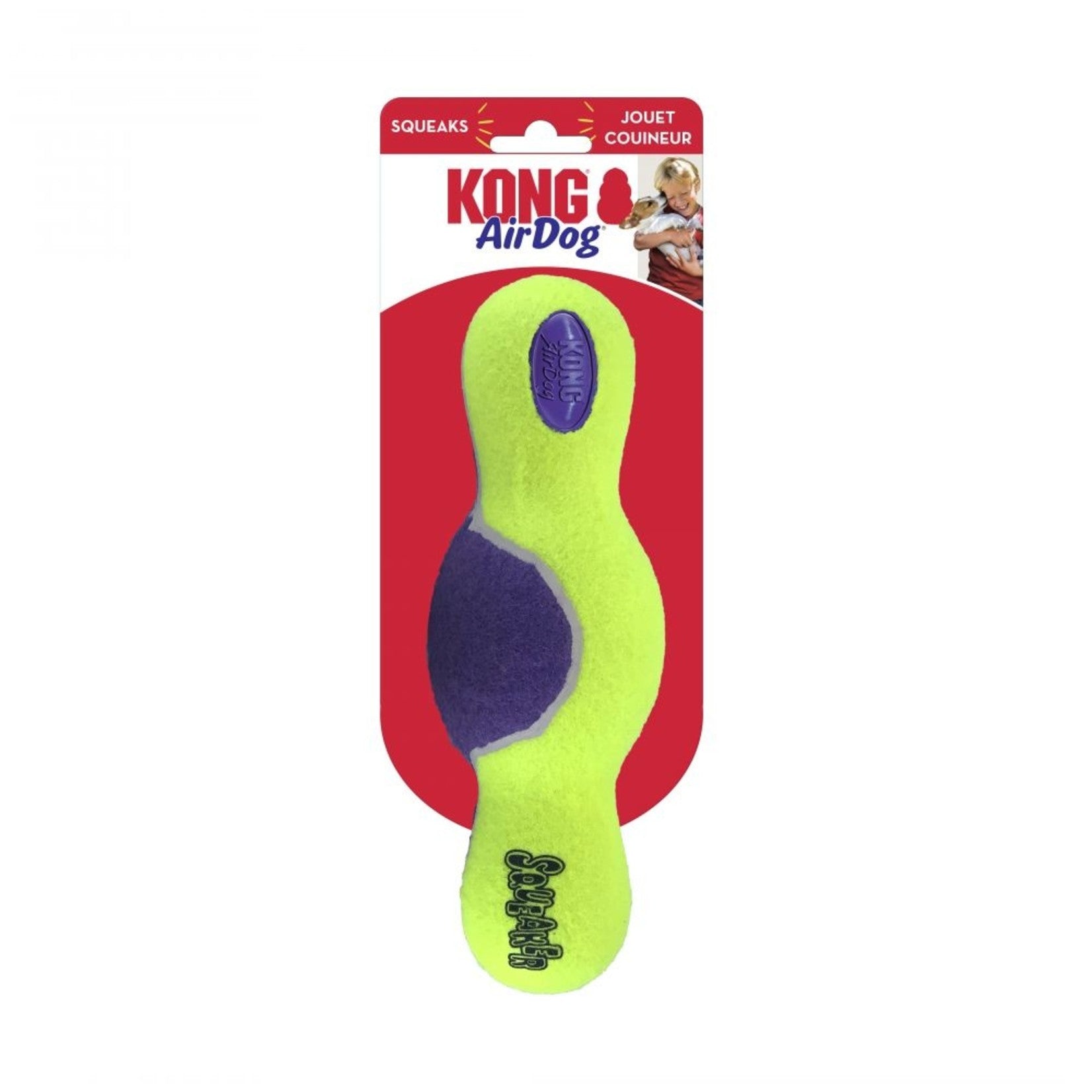 KONG AirDog Squeaker Roller, Medium