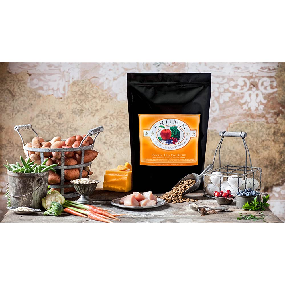 Fromm Four-Star Nutritionals Nourriture pour chien, recette de poulet à la végétarienne, 1,8 kg