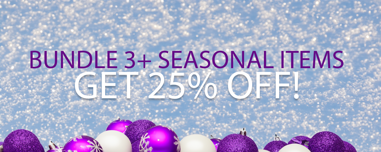 Buy 3 Christmas Items get 25% off