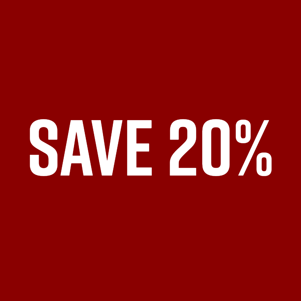 Holiday Sale: 20% OFF